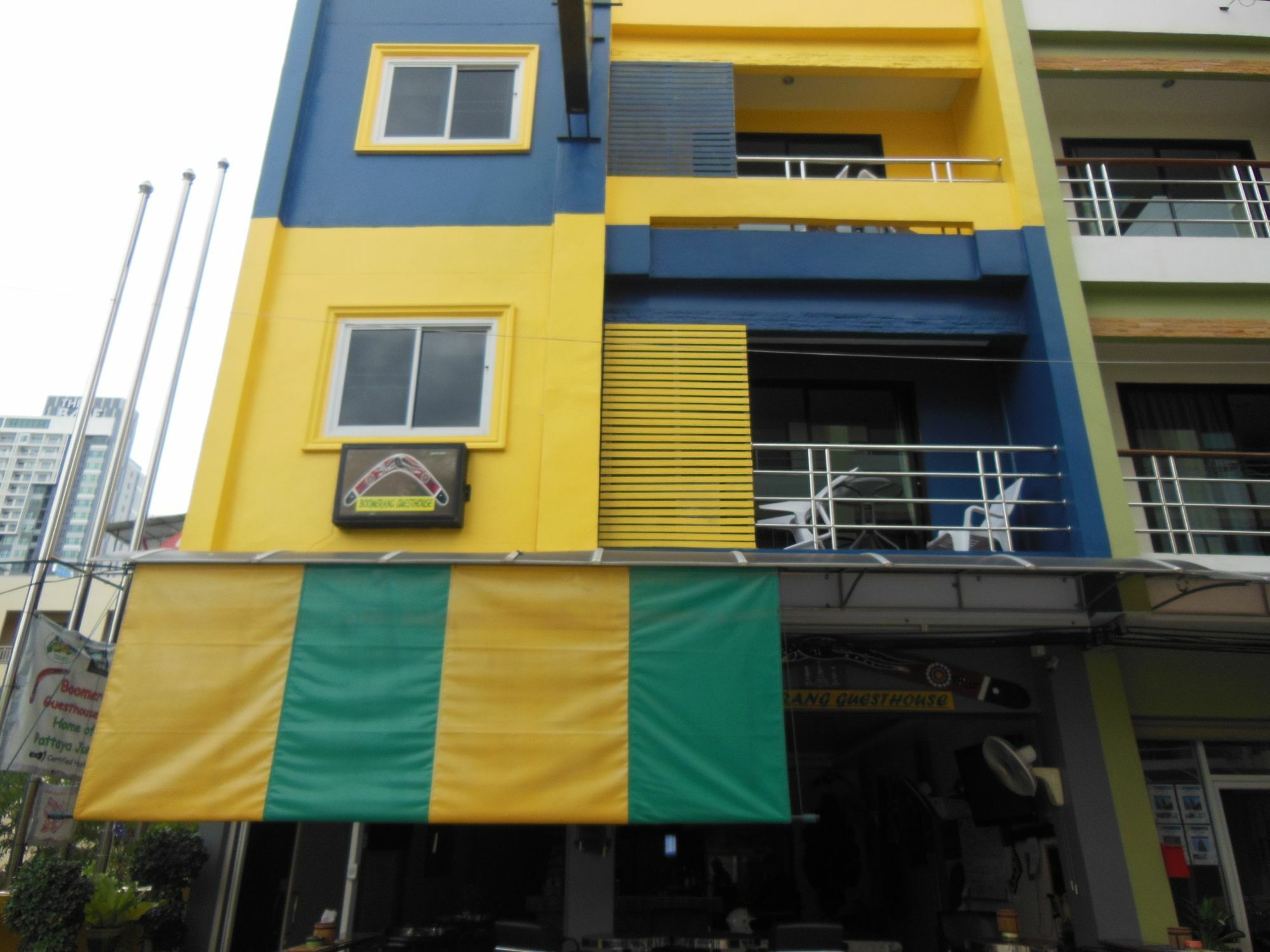 Boomerang Guesthouse And Bar 芭達亞 外观 照片